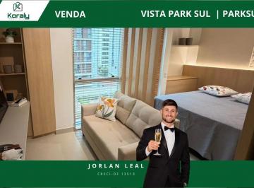 Apartamento de 1 quarto, Brasília · Flat reformado - armários planejados - Vista livre, vaga no subsolo - Vista Park Sul