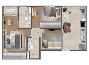 Apartamento · 55m² · 2 Quartos · 1 Vaga · Lançamento Zona Sul - Sky Breeze - 2 Dorms com suíte a 5 minutos do Shopping Oriente