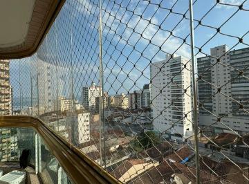 Apartamento · 114m² · 3 Quartos · 2 Vagas · Apartamento Vista mar - Guilhermina, Praia Grande