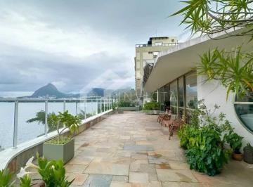 Apartamento · 510m² · 7 Quartos · 4 Vagas · Espetacular cobertura duplex de 510m² com vista Lagoa e Cristo Redentor