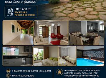 Casa de 3 quartos, Vicente Pires · Casa à venda na Rua 10, Vicente Pires, lote 400 m2 - Escritura Pública de posse