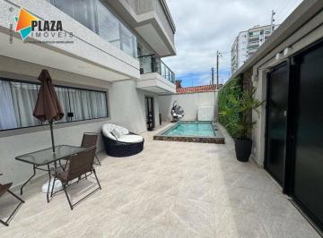 Casa · 200m² · 3 Quartos · 2 Vagas · CASA ALTO PADRÃO COM PISCINA E 3 SUÍTES NA VILA GUILHERMINA – FINO ACABAMENTO E ÁREA GOURMET