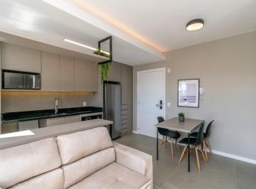 Apartamento en Venda de 1 quarto São João · JUNTO AO MOINHOS: NOVO, MOBILIADO E COM VAGA DE GARAGEM