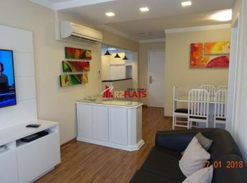 Apartamento · 70m² · 2 Quartos · 2 Vagas · Flat com ótimo preço no bairro Itaim Bibi. Confira!