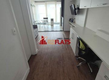 Apartamento · 38m² · 1 Quarto · 1 Vaga · Flat com ótimo preço no bairro Brooklin. Confira!