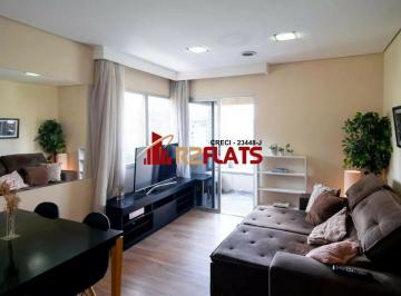 Apartamento · 57m² · 1 Quarto · 1 Vaga · Flat com ótimo preço no bairro Brooklin. Confira!