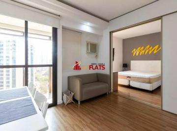 Apartamento · 37m² · 1 Quarto · 1 Vaga · Flat com ótimo preço no bairro Moema. Confira!