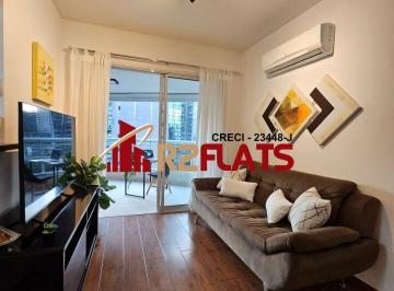 Apartamento · 75m² · 2 Quartos · 2 Vagas · Flat com ótimo preço no bairro Brooklin. Confira!