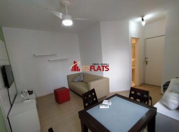 Apartamento · 65m² · 2 Quartos · 1 Vaga · Flat com ótimo preço no bairro Moema. Confira!