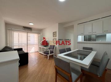 Apartamento · 90m² · 3 Quartos · 2 Vagas · Flat com ótimo preço no bairro Itaim Bibi. Confira!