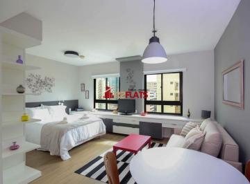 Apartamento · 33m² · 1 Quarto · 1 Vaga · Flat com ótimo preço no bairro Pinheiros. Confira!