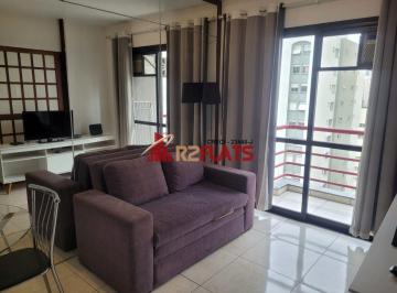 Apartamento · 35m² · 1 Quarto · 1 Vaga · Flat com ótimo preço no bairro Moema. Confira!