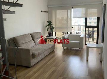 Apartamento · 93m² · 2 Quartos · 2 Vagas · Flat Cobertura com ótimo preço no bairro Jardim Paulista. Confira!