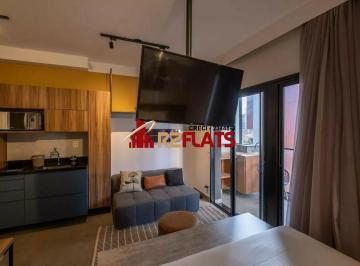 Apartamento · 32m² · 1 Quarto · 1 Vaga · Studio com ótimo preço no bairro Pinheiros. Confira!