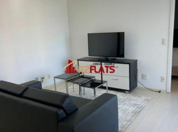 Apartamento · 52m² · 1 Quarto · 1 Vaga · Flat com ótimo preço no bairro Brooklin. Confira!