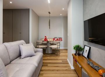 Apartamento · 50m² · 2 Quartos · 1 Vaga · Flat com ótimo preço no bairro Vila Olímpia. Confira!