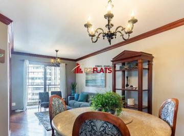 Apartamento · 120m² · 3 Quartos · 2 Vagas · Flat com ótimo preço no bairro Moema. Confira!