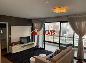 Apartamento · 128m² · 1 Quarto · 1 Vaga · Flat com ótimo preço no bairro Vila Olímpia. Confira!