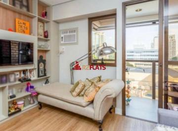 Apartamento · 37m² · 1 Quarto · 1 Vaga · Flat com ótimo preço no bairro Moema. Confir