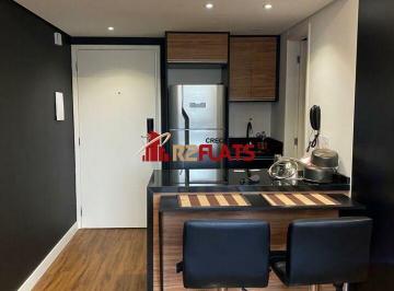 Apartamento · 37m² · 1 Quarto · 1 Vaga · Flat com ótimo preço no bairro Moema. Confira!