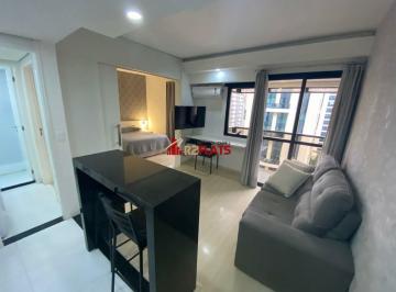 Apartamento · 37m² · 1 Quarto · 1 Vaga · Flat com ótimo preço no bairro Moema. Confira!