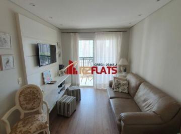 Apartamento · 73m² · 2 Quartos · 2 Vagas · Flat com ótimo preço no bairro Moema. Confira!