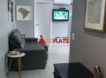 Apartamento · 50m² · 2 Quartos · 1 Vaga · Flat com ótimo preço no bairro Consolação. Confira!