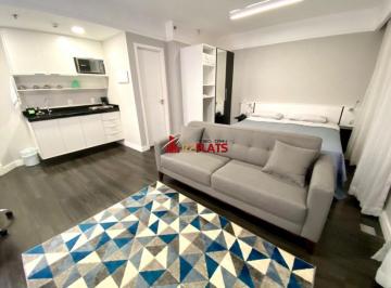 Apartamento · 33m² · 1 Quarto · 1 Vaga · Flat com ótimo preço no bairro Moema. Confira!