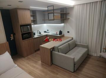 Apartamento · 32m² · 1 Quarto · 1 Vaga · Flat com ótimo preço no bairro Vila Olímpia. Confira!f
