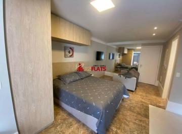 Apartamento · 37m² · 1 Quarto · 1 Vaga · Flat com ótimo preço no bairro Moema. Confira!