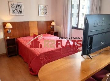 Apartamento · 33m² · 1 Quarto · 1 Vaga · Flat com ótimo preço no bairro Moema. Confira!