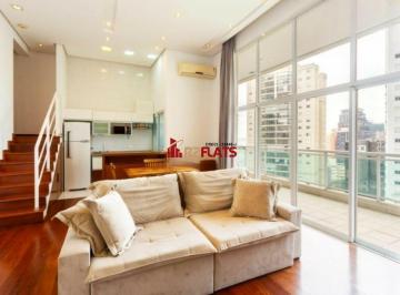 Apartamento · 126m² · 1 Quarto · 1 Vaga · Flat com ótimo preço no bairro Jardins. Confira!