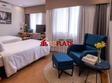 Apartamento · 29m² · 1 Quarto · 1 Vaga · Flat com ótimo preço no bairro Campo Belo. Confira!