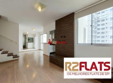 Apartamento · 70m² · 2 Quartos · 2 Vagas · Flat com ótimo preço no bairro Moema. Confira!