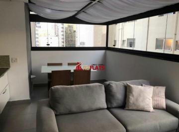 Apartamento · 53m² · 1 Quarto · 1 Vaga · Flat com ótimo preço no bairro Vila Olímpia. Confira!