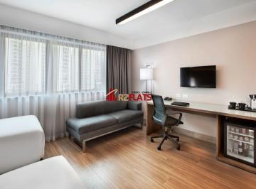 Apartamento · 28m² · 1 Quarto · 1 Vaga · Flat com ótimo preço no bairro Moema. Confira!