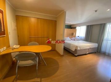 Apartamento · 35m² · 1 Quarto · 1 Vaga · Flat com ótimo preço no bairro Moema. Confira!
