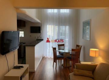 Apartamento · 52m² · 1 Quarto · 1 Vaga · Flat com ótimo preço no bairro Moema. Confira!
