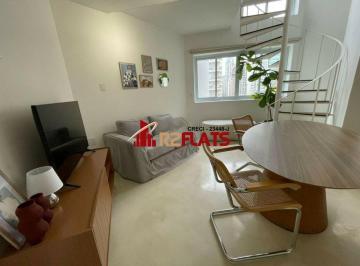 Apartamento · 45m² · 1 Quarto · 1 Vaga · Duplex com ótimo preço no bairro Vila Nova Conceição. Confira!