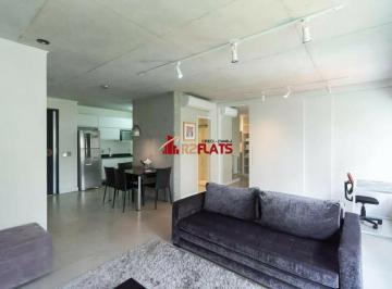 Apartamento · 70m² · 1 Quarto · 2 Vagas · Flat com ótimo preço no bairro Brooklin. Confira!