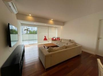 Apartamento · 120m² · 1 Quarto · 2 Vagas · Flat com ótimo preço no bairro Campo Belo. Confira!
