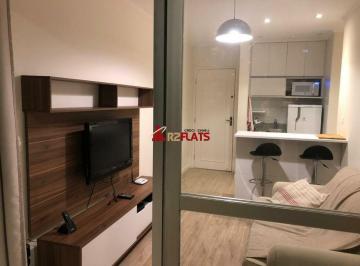 Apartamento · 38m² · 1 Quarto · 1 Vaga · Flat com ótimo preço no bairro Moema. Confira!