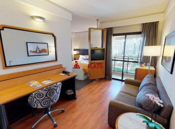 Apartamento · 26m² · 1 Quarto · 1 Vaga · Flat com ótimos rendimentos no bairro Chácara Santo Antônio. Confira!