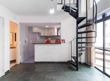 Apartamento · 40m² · 1 Quarto · 1 Vaga · Flat Duplex com ótimo preço no bairro Itaim Bibi. Confira!