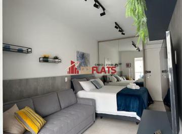 Apartamento · 38m² · 1 Quarto · 1 Vaga · Flat com ótimo preço no bairro Moema. Confira!