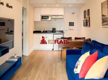 Apartamento · 55m² · 2 Quartos · 2 Vagas · Flat com ótimo preço no bairro Itaim Bibi. Confira!