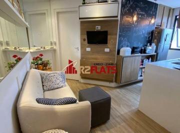 Apartamento · 33m² · 1 Quarto · 1 Vaga · Flat com ótimo preço no bairro Vila Nova Conceição. Confira!
