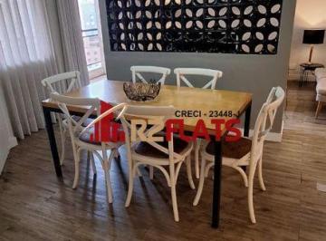 Apartamento · 120m² · 3 Quartos · 2 Vagas · Flat com ótimo preço no bairro Moema. Confira!
