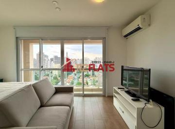 Apartamento · 51m² · 1 Quarto · 1 Vaga · Flat com ótimo preço no bairro Brooklin. Confira!