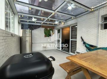 Apartamento · 112m² · 2 Quartos · 1 Vaga · Apartamento Garden para locação, 2 quartos, 2 suítes, 1 vaga demarcada, Boqueirão - Santos/SP